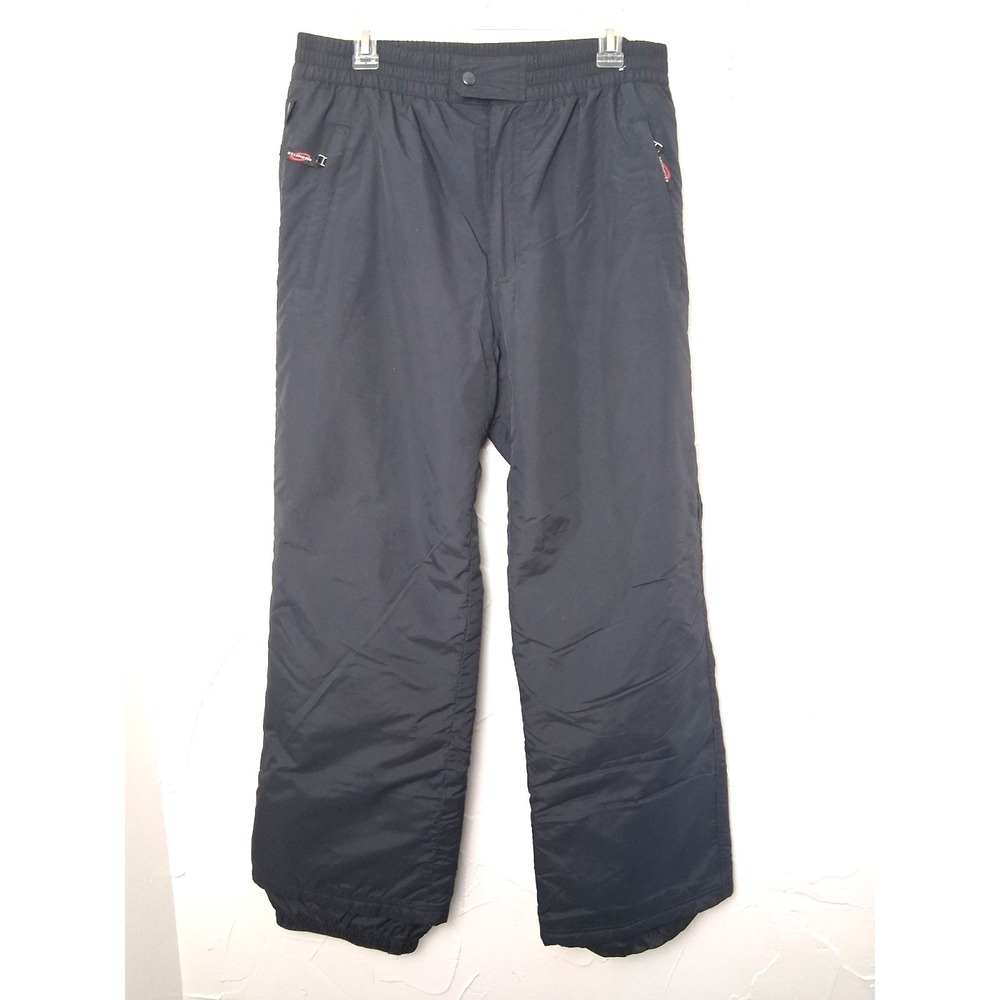 Obermeyer‎ Mens Black Snow Ski Snowboarding Insulated Pants Size Medium Pockets